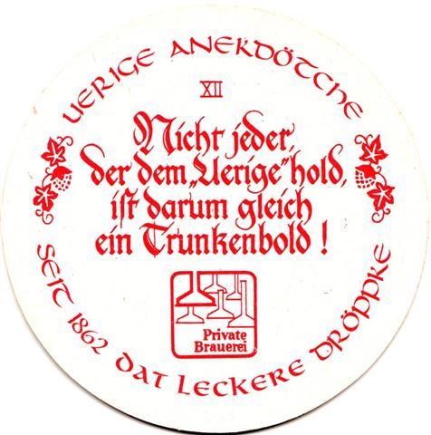 dsseldorf d-nw uerige das alt anek 3b (215-anekdtche XII-rot)